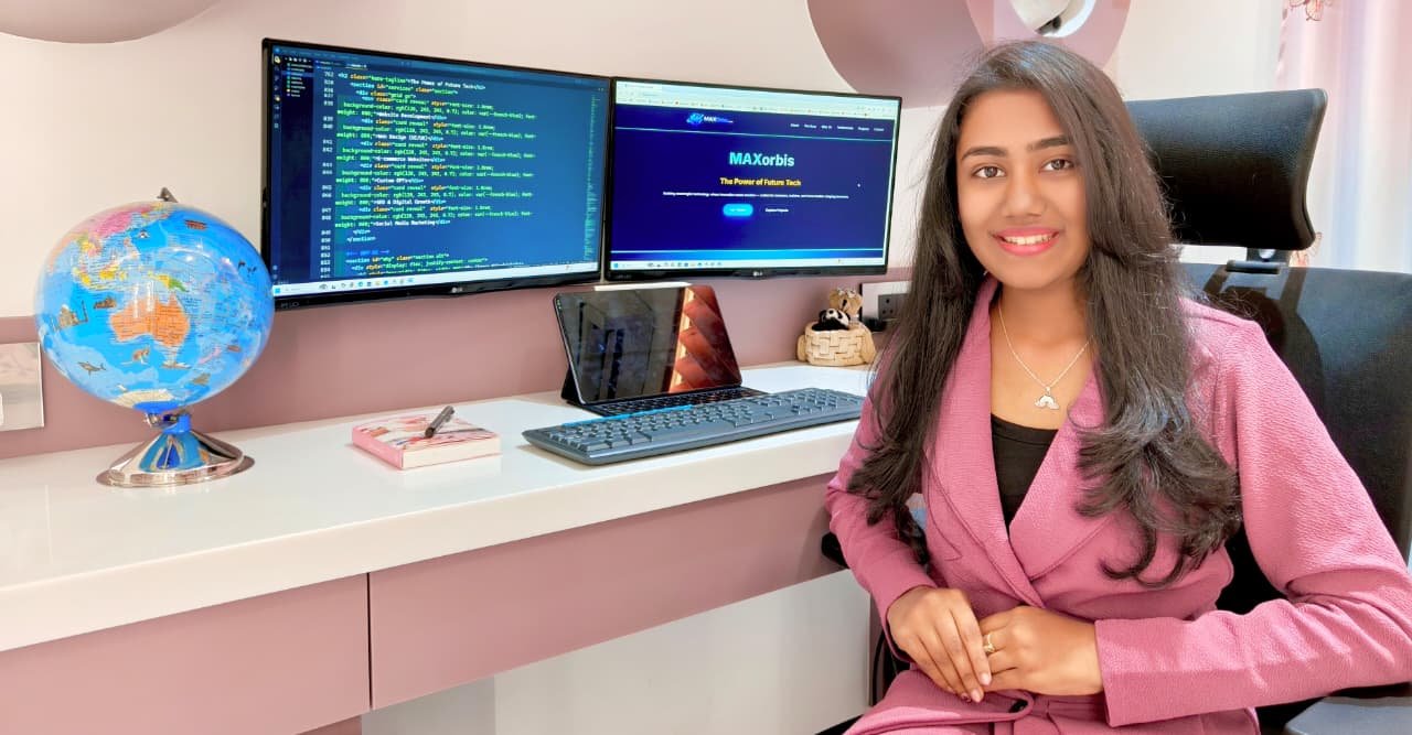 Moksha Chheda Founder MAXorbis AI Software Company